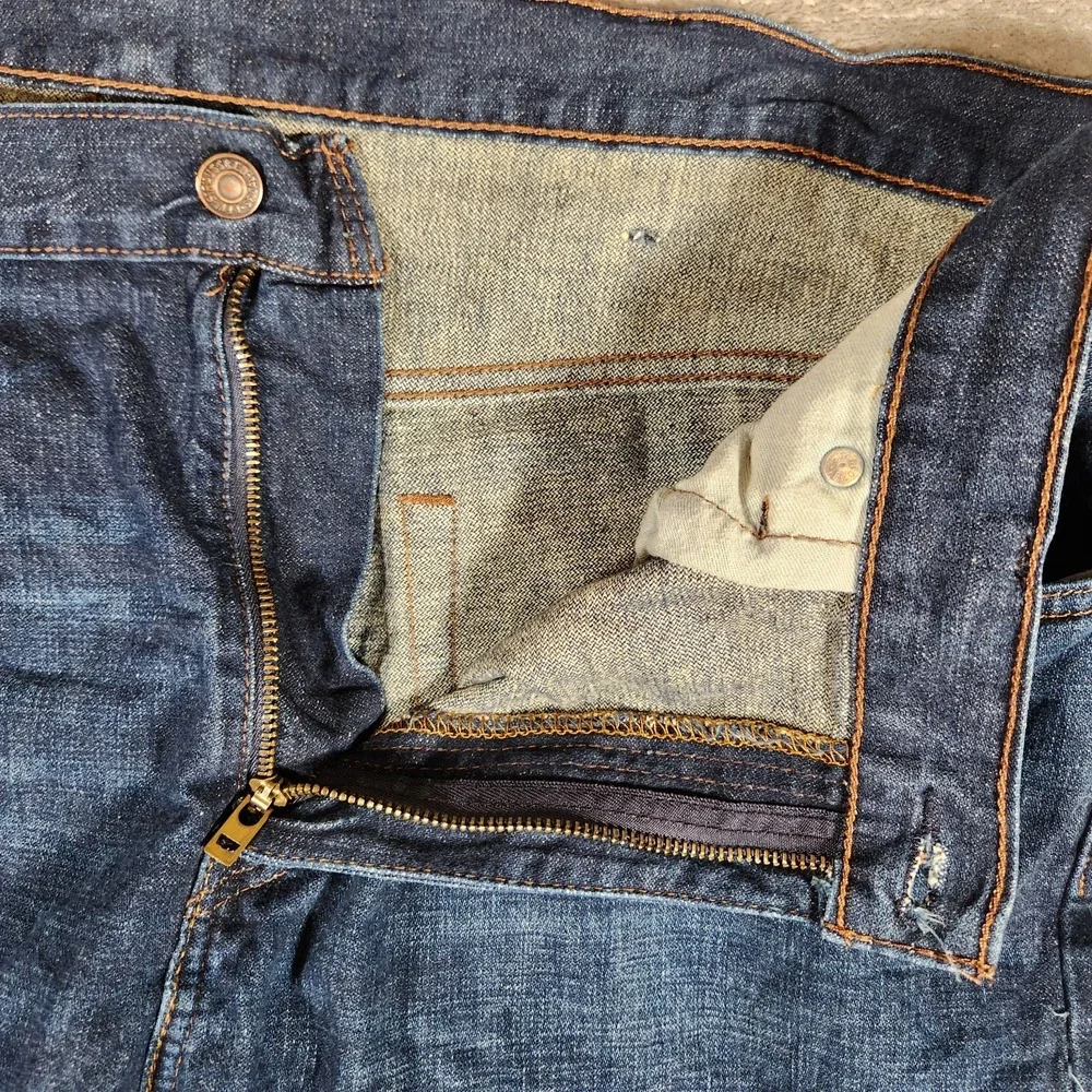 Levi's 569‎ Jeans Men's 41X29 (Tag 38x30) Loose Fit Straight Leg Blue Pre-Owned